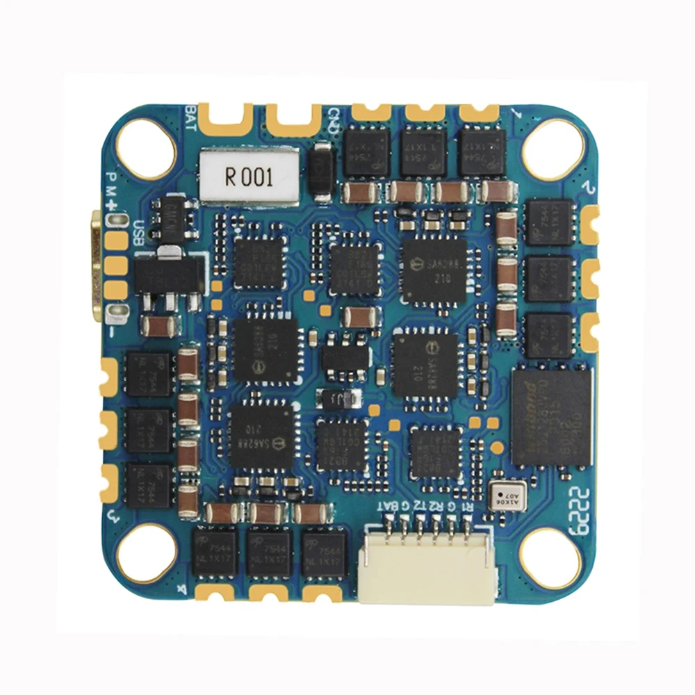 HAKRC F4126 F411 AIO Flight Controller ICM42688 BLHELI_S 20A/40A ESC Built-in OSD Barometer Current Sensor 2-6S for RC FPV Drone