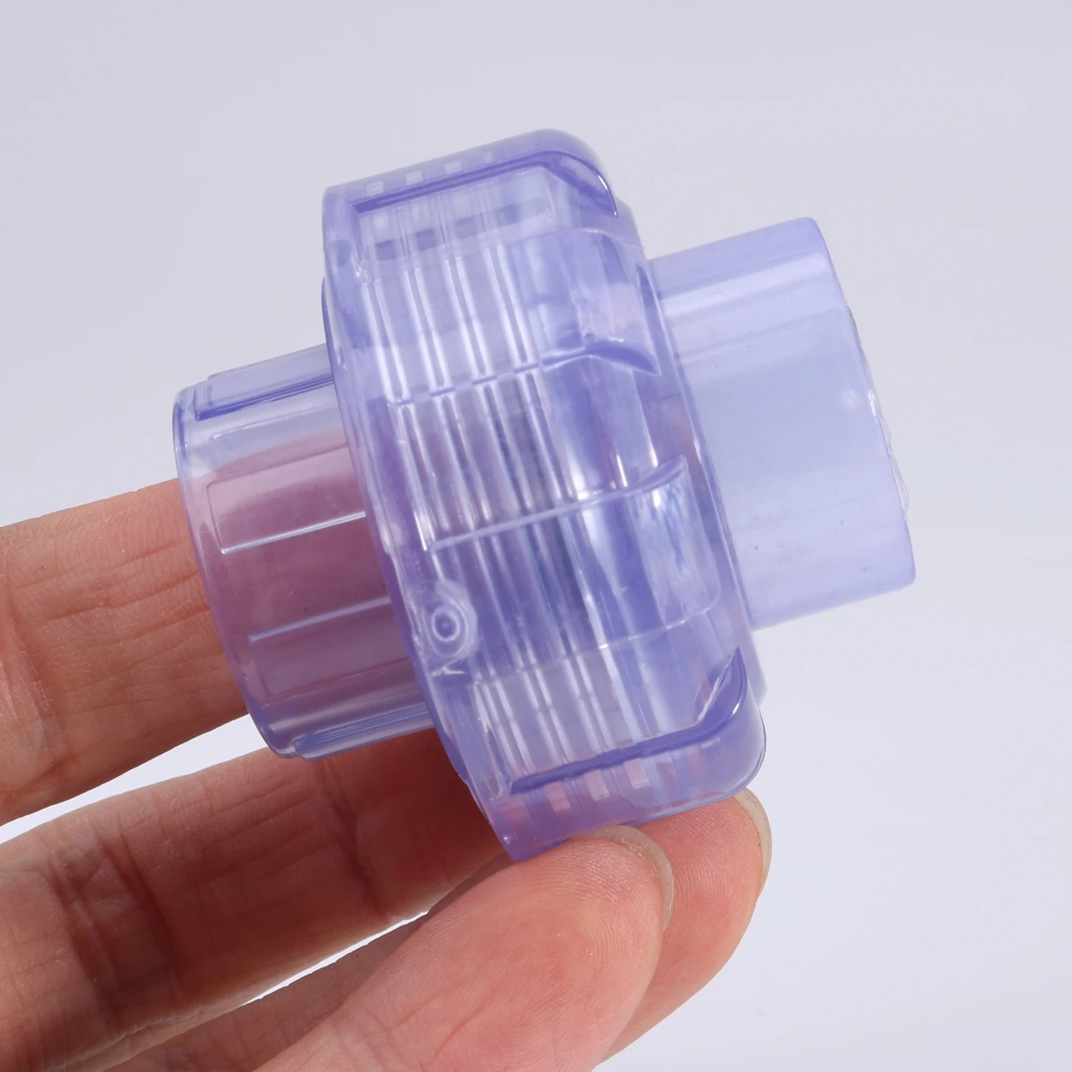 20/25/32/40/50/63mm Translucent UPVC Union Connector Water Pipe Couping Fittings Fish Tank Union Adapter Aquarium Tube Joints