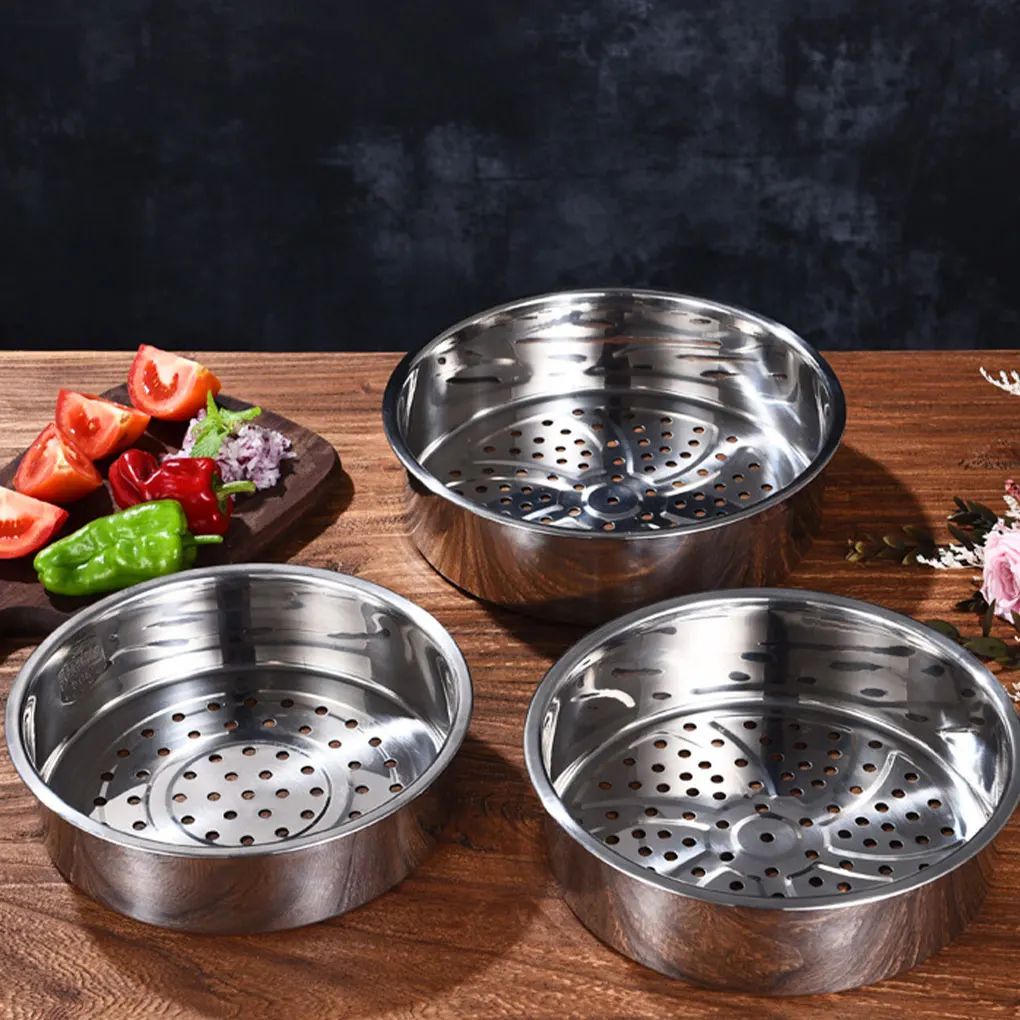 厚いステンレス鋼の蒸しラック、色あせない、絶妙な技量、安全と健康調理