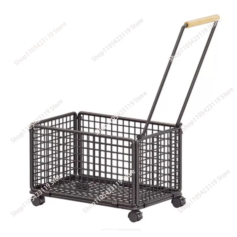 Household dirty clothes storage basket large capacity with wheels
