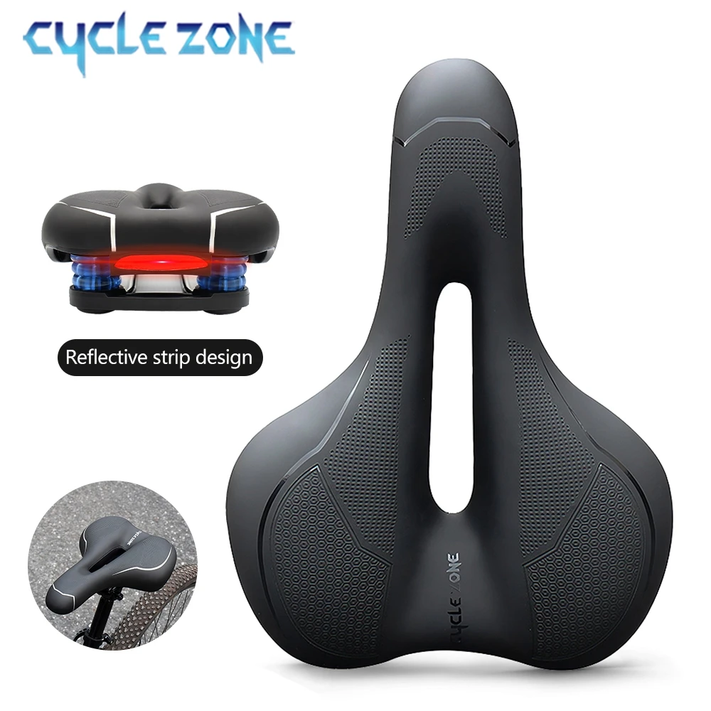 

Bicycle Seat Cushions Hollow Breathable Saddle Bike Parts Silicone Comfortable Seats Soft MTB Cycling Accessories for MTB Bikes