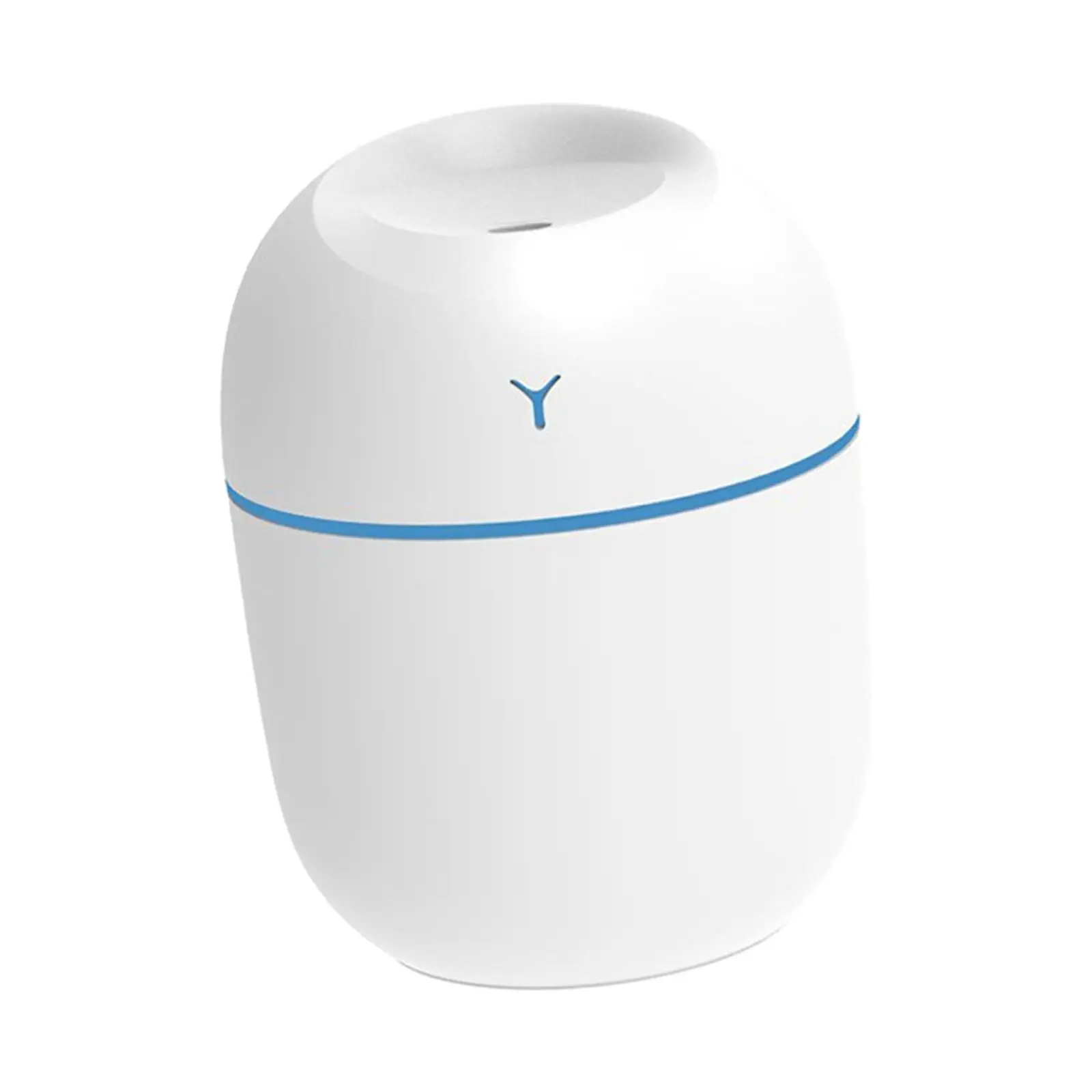 Desktop Humidifier 1 Mist Modes Low Noise 220ml Water Tank with Night Light Personal Humidifier for Desk Bedroom Office Yoga Car