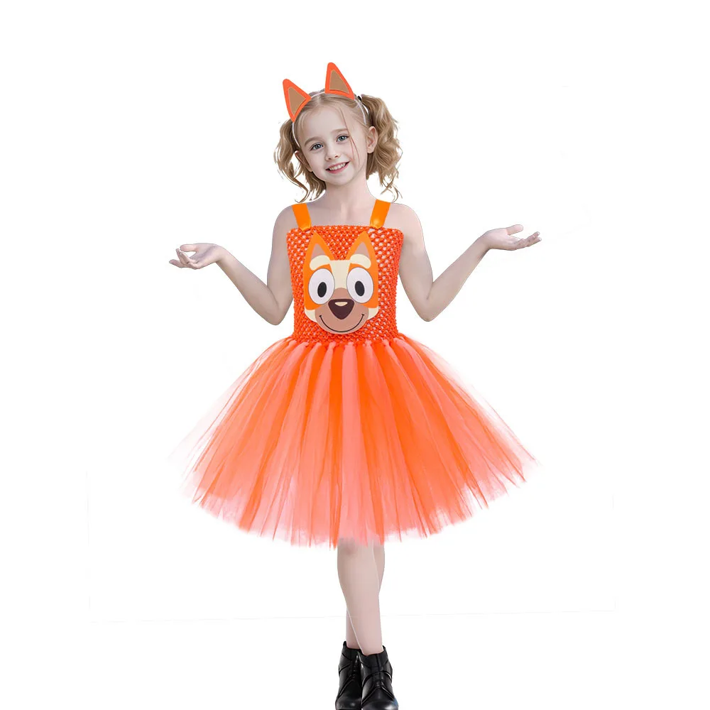 Costume Cosplay di Halloween vestito di compleanno per neonate vestito di Tulle Costume animale per bambini abiti da festa regalo per bambini