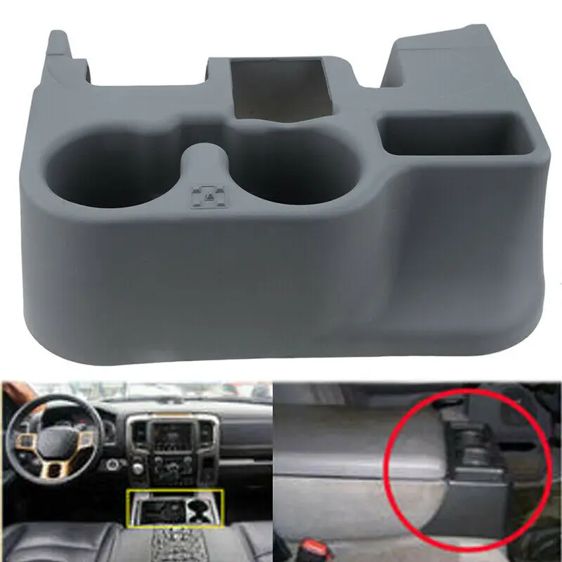 

Car Center Console Water Drink Cup Holder For Dodge Ram 1500 2500 3500 2003 2004 2005 SS281AZAA Car Interior Accsessories