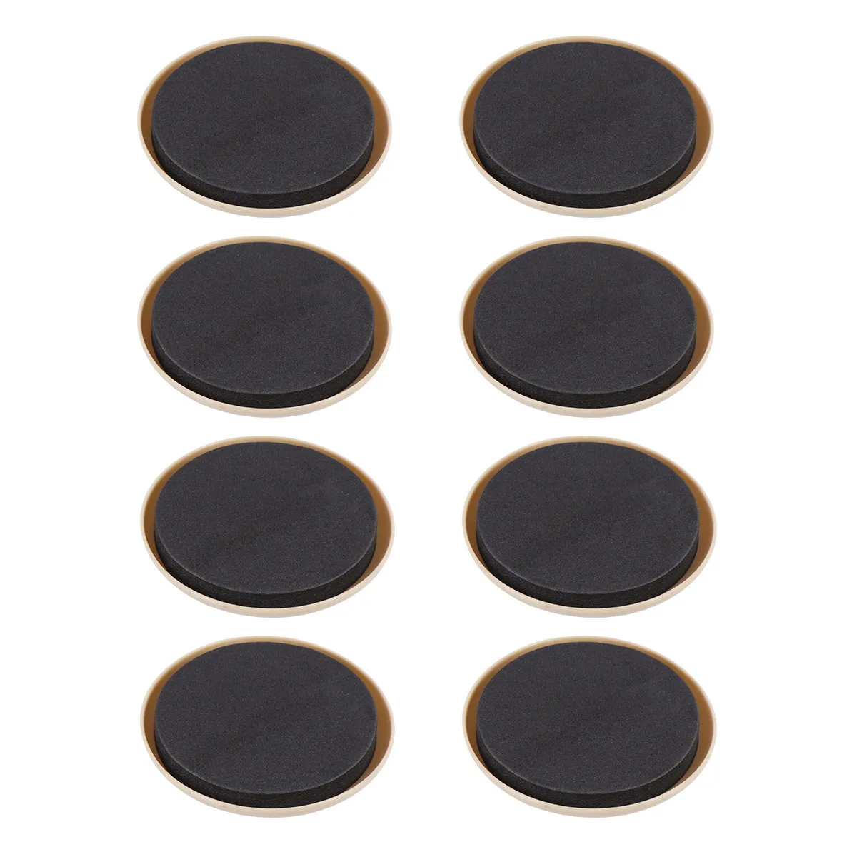 8Pcs Extra Thick Furniture Slider Pads Sliding Aid for Heavy Furniture Tables Chairs Cabinets Smooth Move Effortless Lift