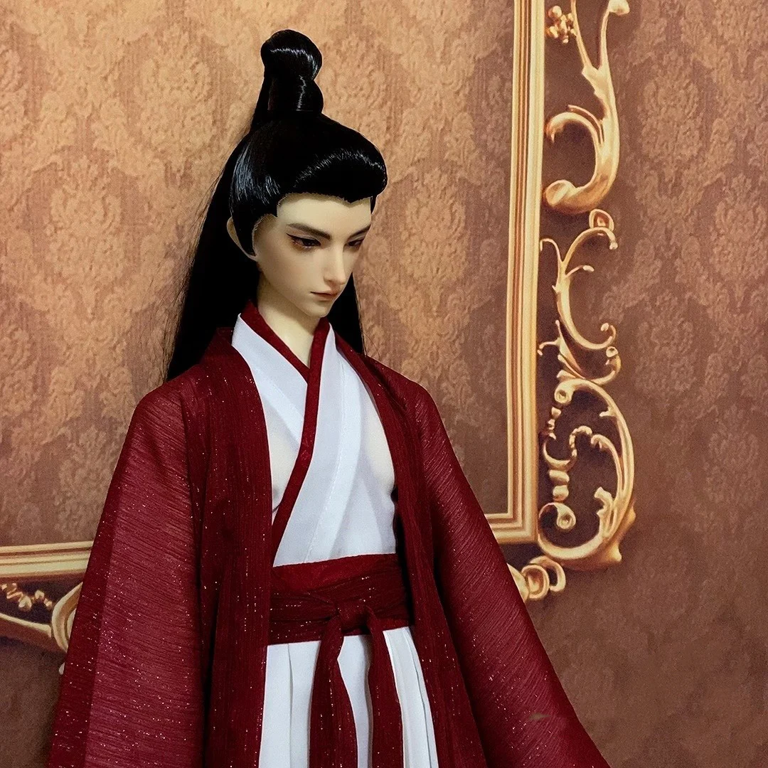 OB27 Figuer 1/6 1/4 1/3 BJD Ancient Costume Robe Hanfu Samurai Outfit For BJD/SD MSD SD13 Girl ID75 Uncle Doll Accessories C2314