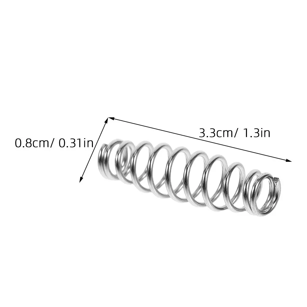 20Pcs Garden Pruner Spring Replacement Precision Stainless Steel Pruning Shear Part for Garden Clippers Hedge Trimming Tools