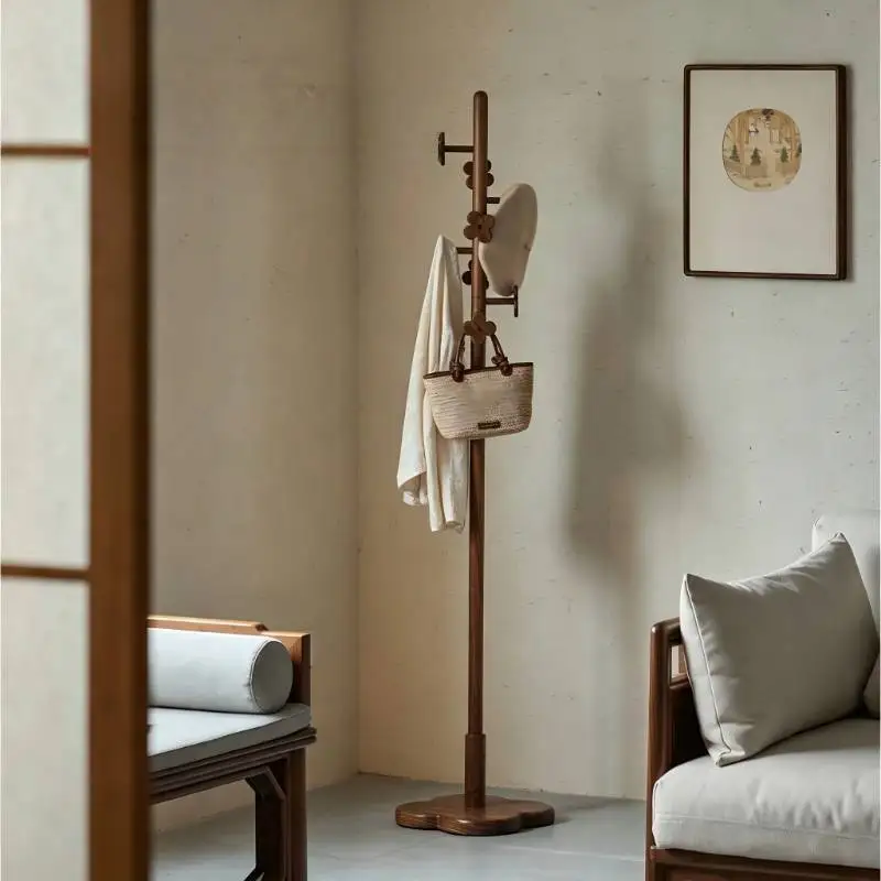 Indoor Display Clothes Rack Large Floor Hanger Standing Design Clothes Rack Living Room Organizer Ganchos Para Ropa Furniture