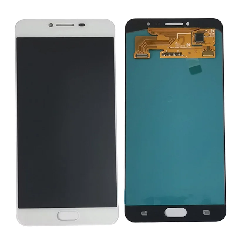 Super AMOLED LCD Screen For Samsung Galaxy C7 C7000 LCD Display Touch Screen Digitizer Assembly Replacement Repair Parts