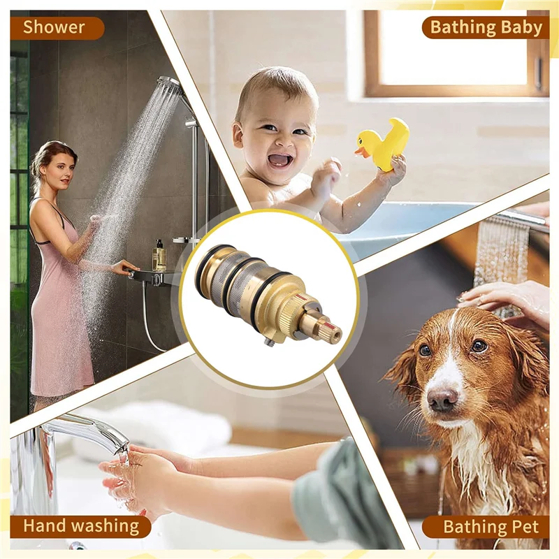 BAAG-أجهزة الحمام خلاط ثرموستاتي الصنابير حمام الحمام دش صمام صمام خلاط ثرموستاتي صمام خلاط ثرموستاتي أ #3