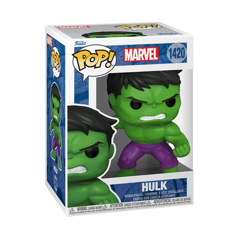 Figura de acción de la serie de cómics de Marvel, Funko Pop Hulk, modelo de Anime de edición limitada, decoración de escritorio, regalos originales para niños