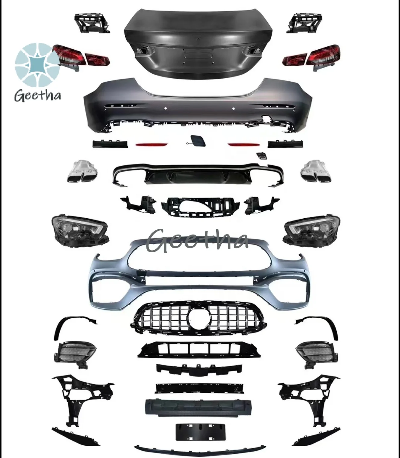 

Best W213 E63 Amg Bodykit Facelift for Benz W213 15-20y Old Upgrade New E63 Plastic Car Auto Upgrade Body Kit