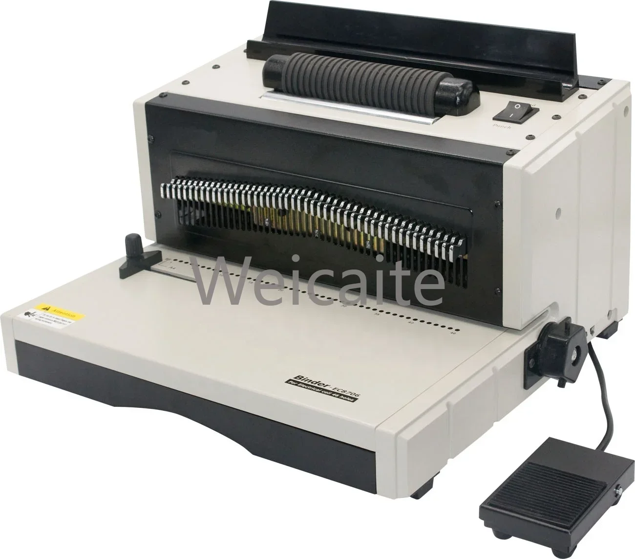 

F4 /B4 /A3 Electric Coil Binding Machine with Punching& Electric Binding Simple Operation