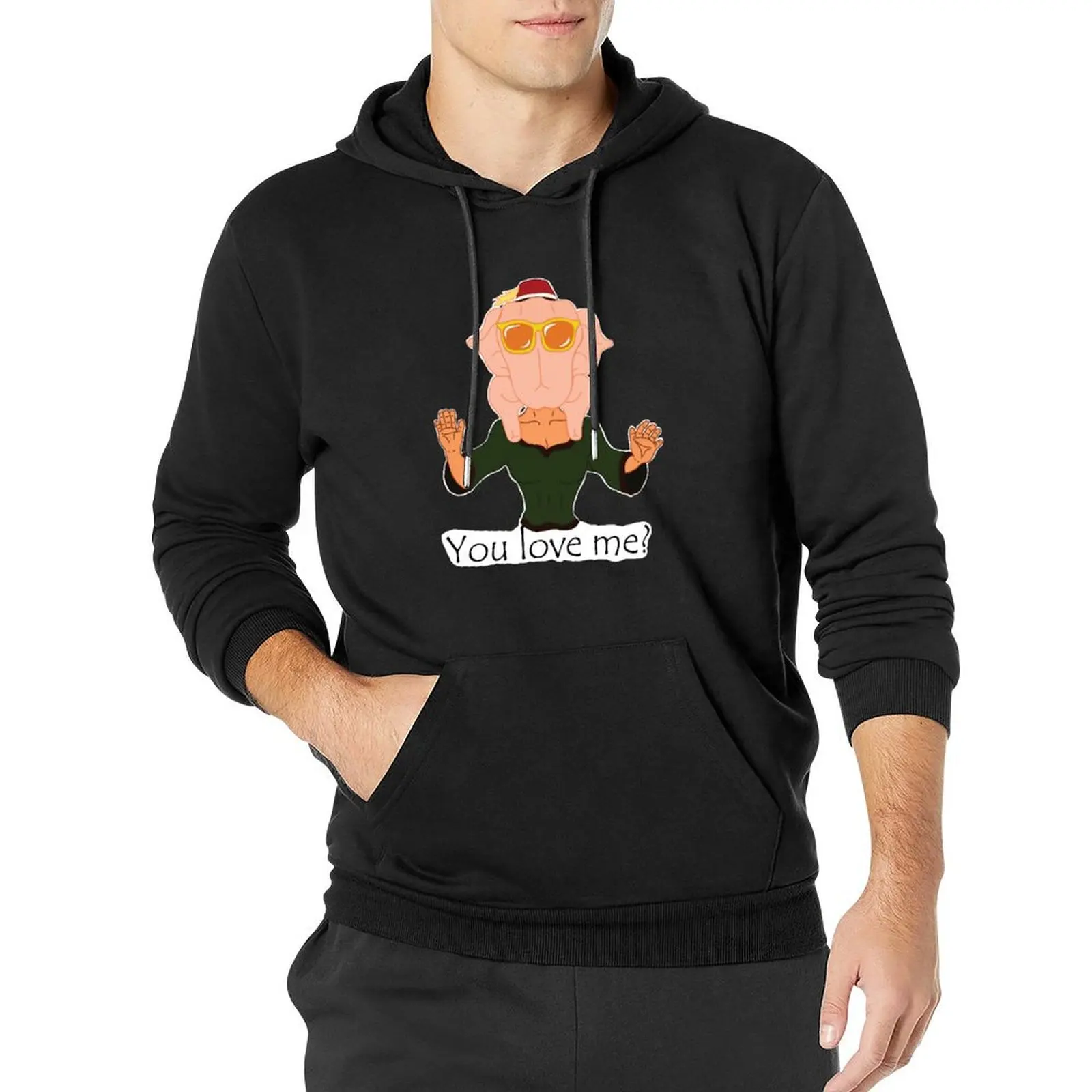 

Monica's turkey head Pullover Hoodie mens designer clothes graphic hoodie