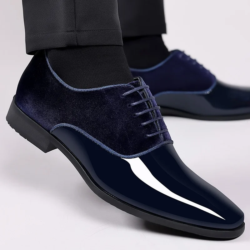 

Men Dress Shoes Men Spring Wedding Fashion Office High Quality Leather Comfy Business Man Formal Shoes Nice Men Shoes