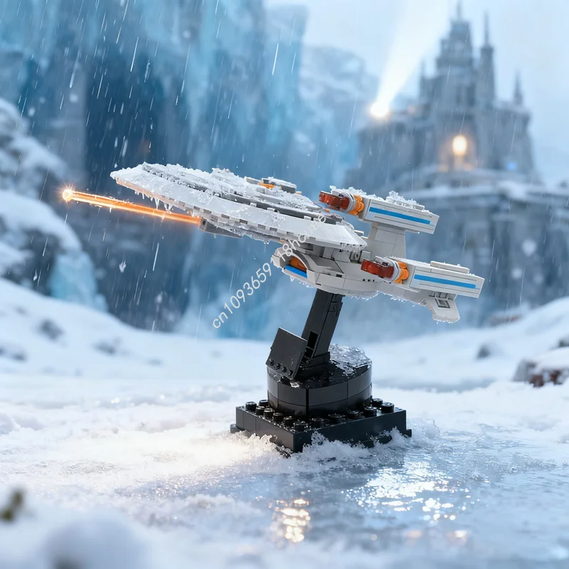 

810pcs MOC USS Enterprise Galaxy X Spaceed Model Building Blocks Assemble Creative Idea Christmas Gifts Brick Toys Birthday