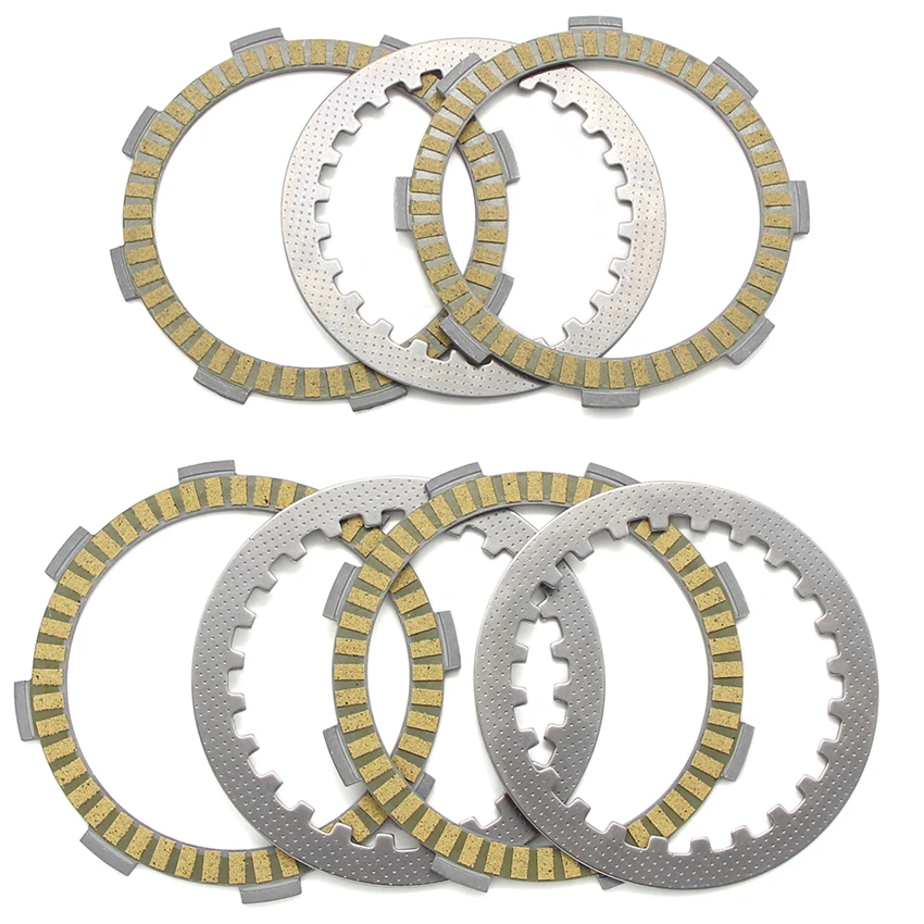 For Honda CRM75 NSR75 CR80 MBX80 MTX80 NSR80 NSR80V NSR80X HA100 ATC125 H100 ATC185 ATC200 CA125 Clutch Friction Disc Plate Kit