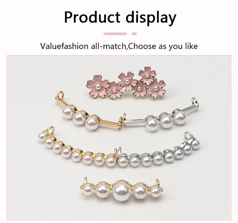 Schnürsenkel-Clips, Dekoration, Schnürsenkelschnalle, Schuhe, Charm, Turnschuhe, Perle, glänzende Strass-Steine, für Damen und Mädchen, Schnürsenkel, dekorativ, 1 Stück – Detail 7