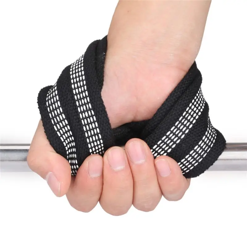 Figure 8 Weight Lifting Straps Wrist Strap for Pull-ups Horizontal Bar Powerlifting Gym Fitness Bodybuilding Equipment