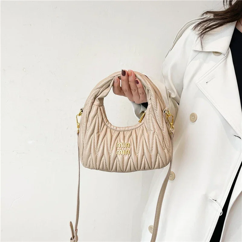 

Women's High-Quality Leather Shoulder Bag By Famous Designer - Elegant Ladies Messenger Bag Classic Handbags