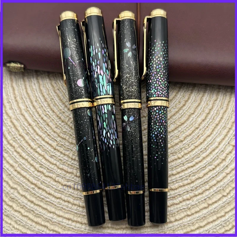 قلم حبر Wingsung 630/ADMOK 800 Standard Raden Maki-eTraditional Pearl Piston للطلاب الذين يكتبون قلمًا هدية