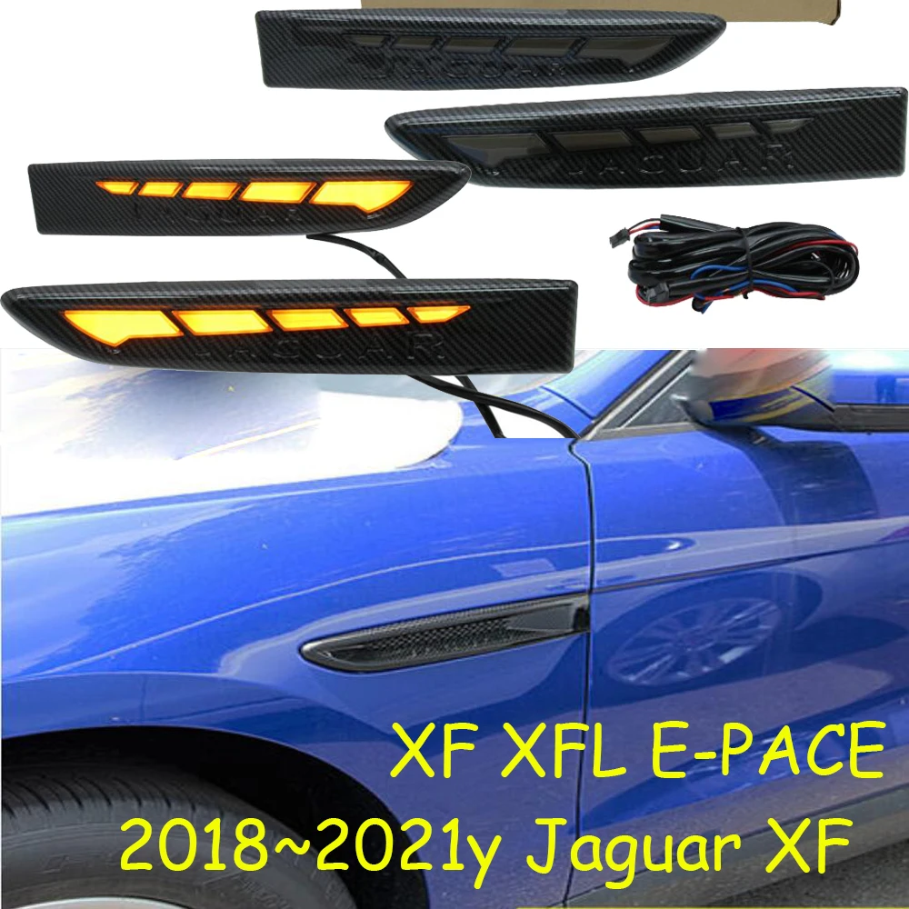 car bumper headlight for Jaguar XF daytime light XFL E-PACE 2018~2021y car accessories LED headlamp for Jaguar fog light