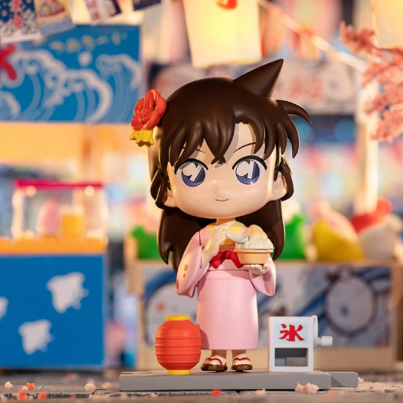 المحقق كونان حديقة سلسلة الحفلات صندوق أعمى غامض مجموعة أنيمي شخصية سطح المكتب الحلي هدية للأطفال