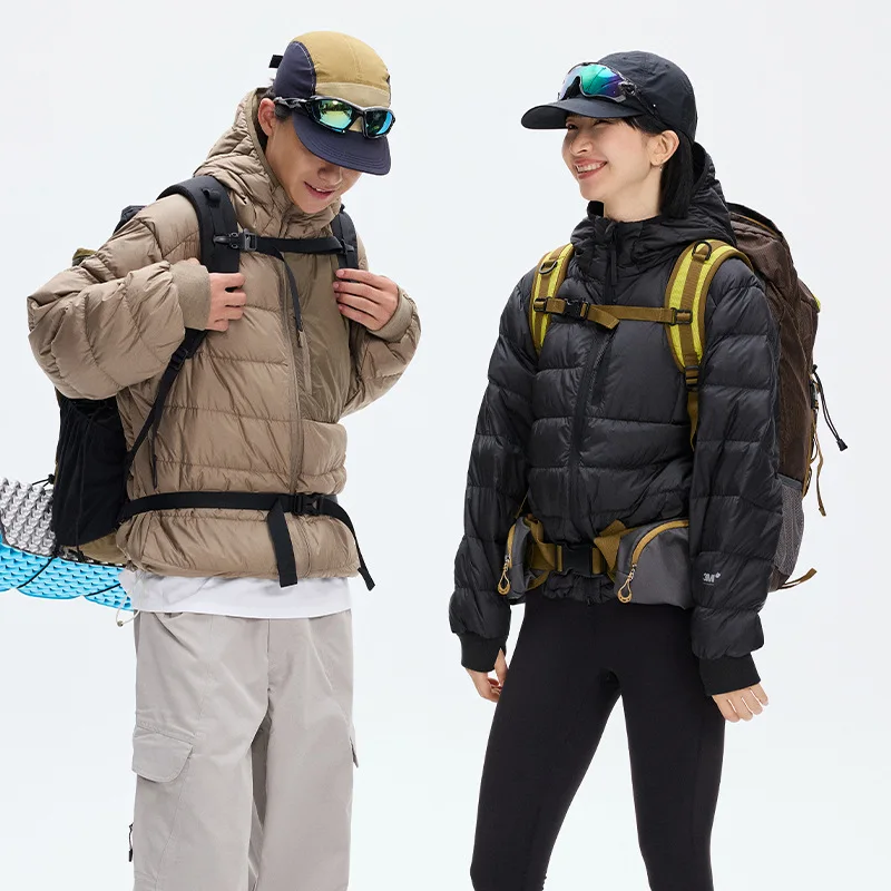 

Альпинизм на открытом воздухе 90% белый утиный пух куртка с капюшоном мужская зимняя теплая спортивная пуховая куртка мужские chaquetones hombre JK-119