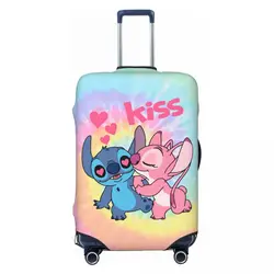 Custom Stitch Travel Luggage Cover Washable Suitcase Cover Protector Fit 18-32 Inch