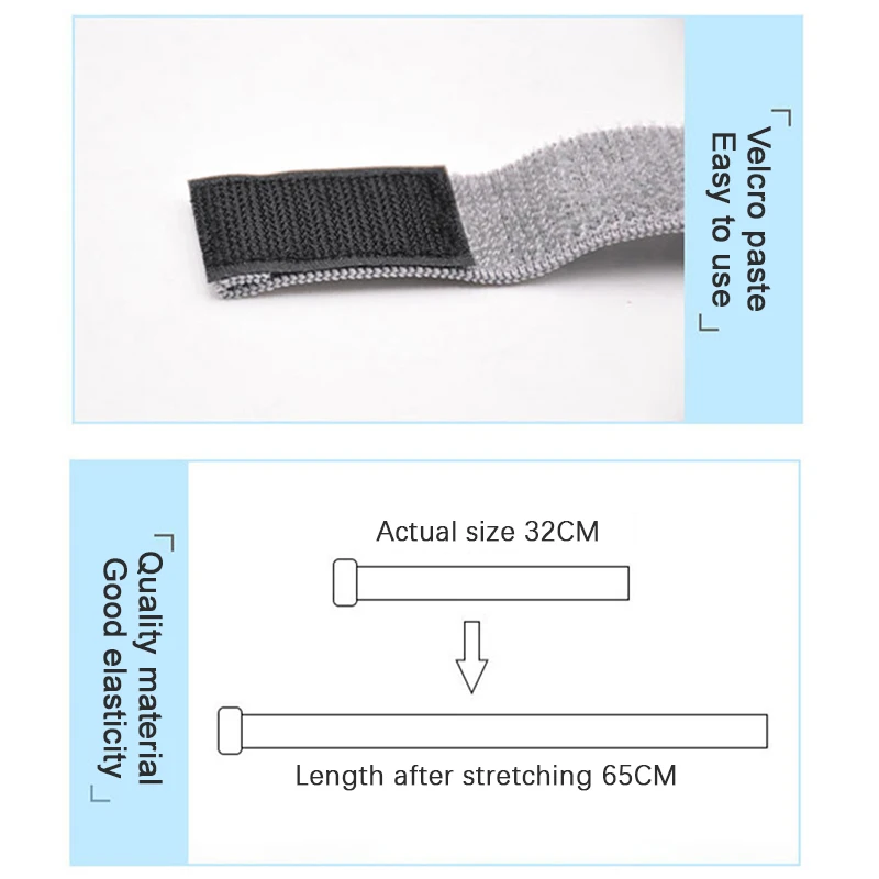 Stretch Propeller Elastic Beam Paddle Tie Fixed Wing Blade Storage Finishing Elastic Strap Lunch Box Strap Book Strapping Strap