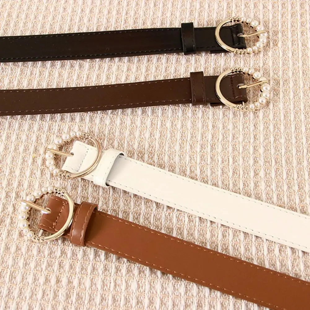 

Дизайнерский пояс с регулируемыми отверстиями, женский ремень из искусственной кожи, элегантный женский ремень из искусственной кожи с искусственной кожей, стильный