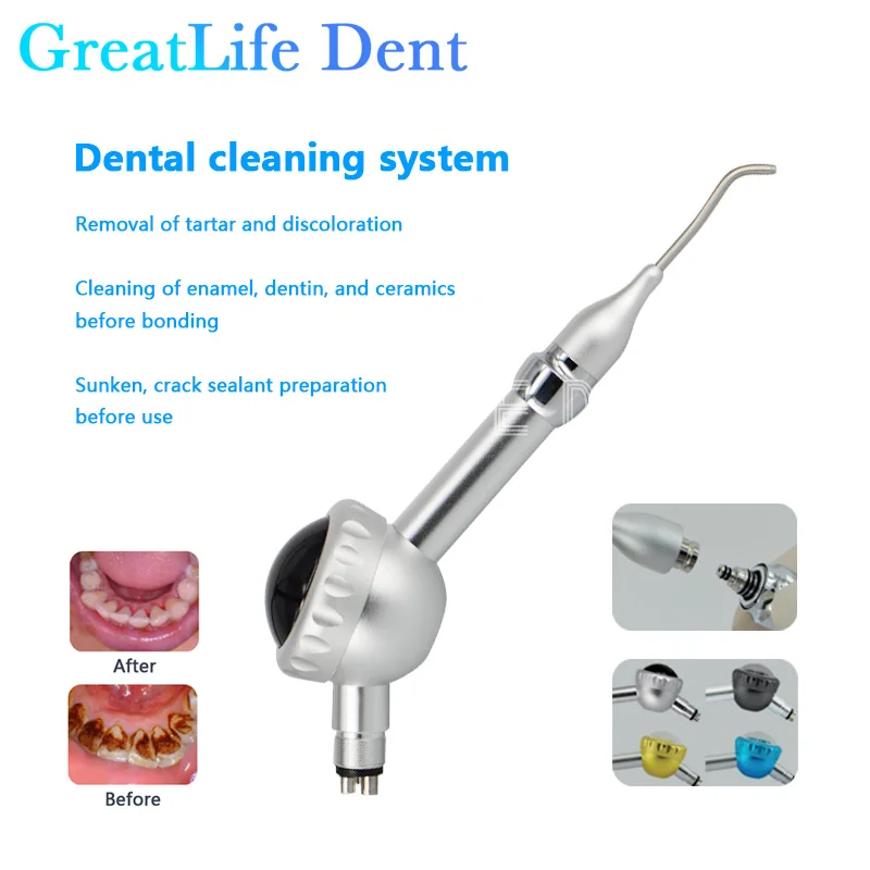 

GreatLife Dent Dental 2/4 Hole Quick Connector Prophy-neo Clinic Air Flow Polishing System Prophy Oral Hygiene Polisher