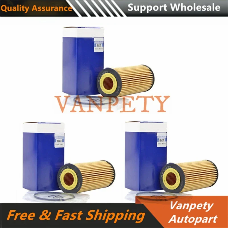 1-3-6 Sets New Oil Filter 06L 115 562 06L115562 2.0 & 1.8 For Audi A3 A4 A5 A7 A8 Q5 VW GOLF PASSAT POLO