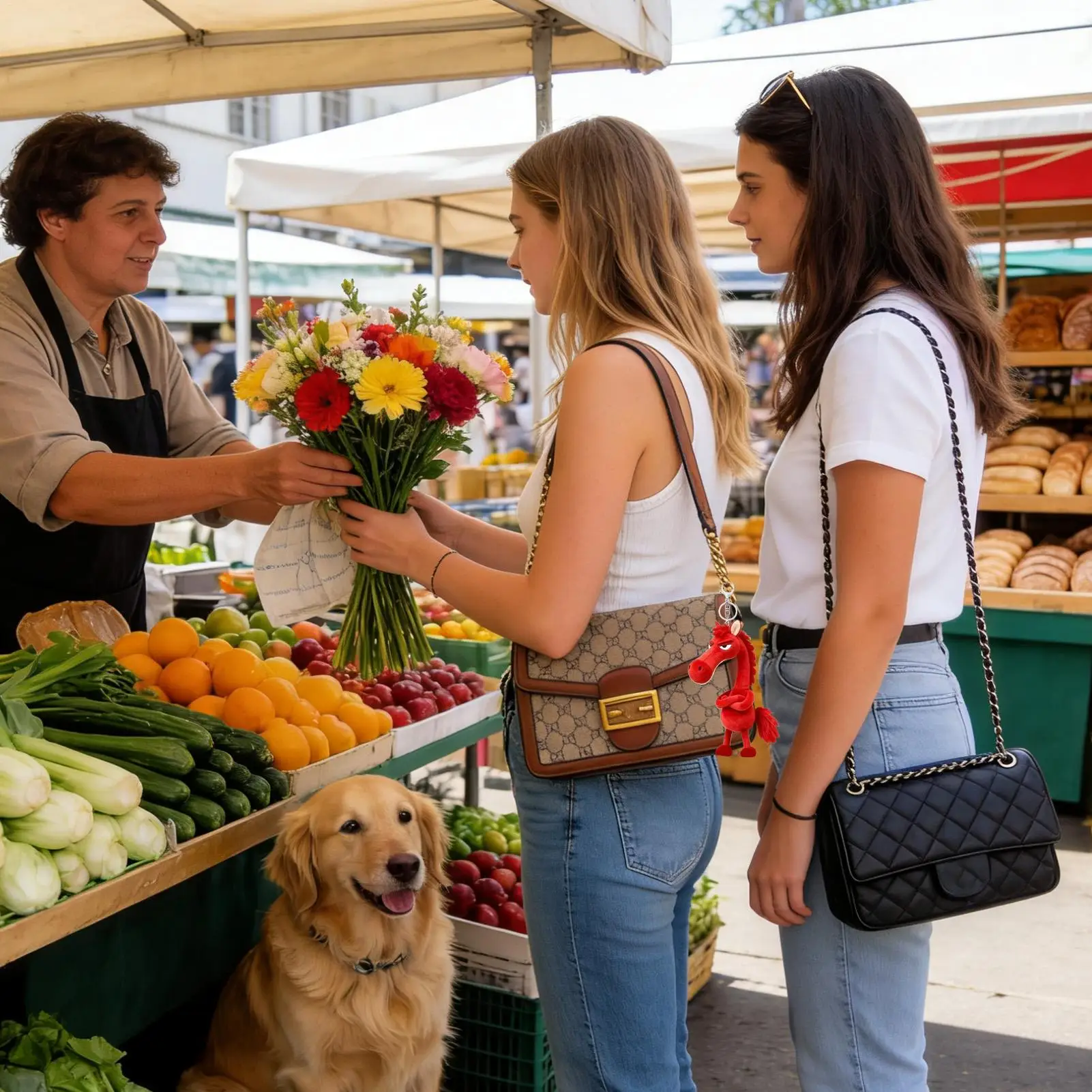 Niedlicher Schlüsselanhänger 2026, süßer Maskottchen-Schlüsselanhänger, kleiner gefüllter Schlüsselanhänger, Anhänger für Rucksack, Geldbörse, Gepäck, Rückspiegel, Telefon