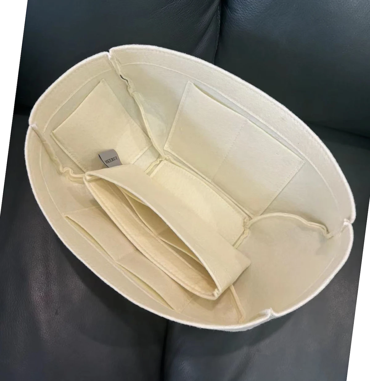 Per Liner Cyme Mini Tote Organizer Borsa interna-30 colori fatti a mano, Organizzazione della custodia Keep Shaper, Inserto per mini borsa Cyme