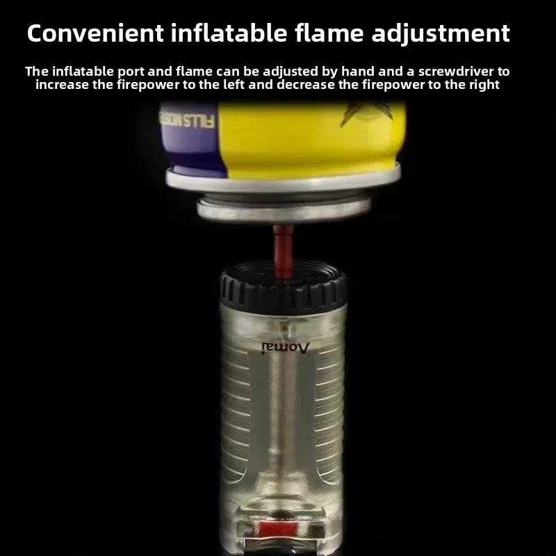 أخف طاحونة لهب مفتوح تصور الغاز بن البيوتان الشعلة أخف الرجال التدخين اكسسوارات المبهر الضغط الولاعات