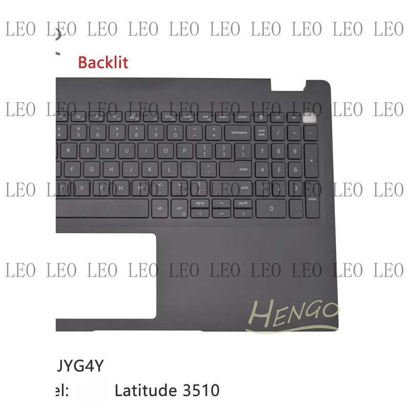 SS  New For Dell Latitude 3510 Palmrest Upper Case Backlit Keyboard 0JYG4Y JYG4Y