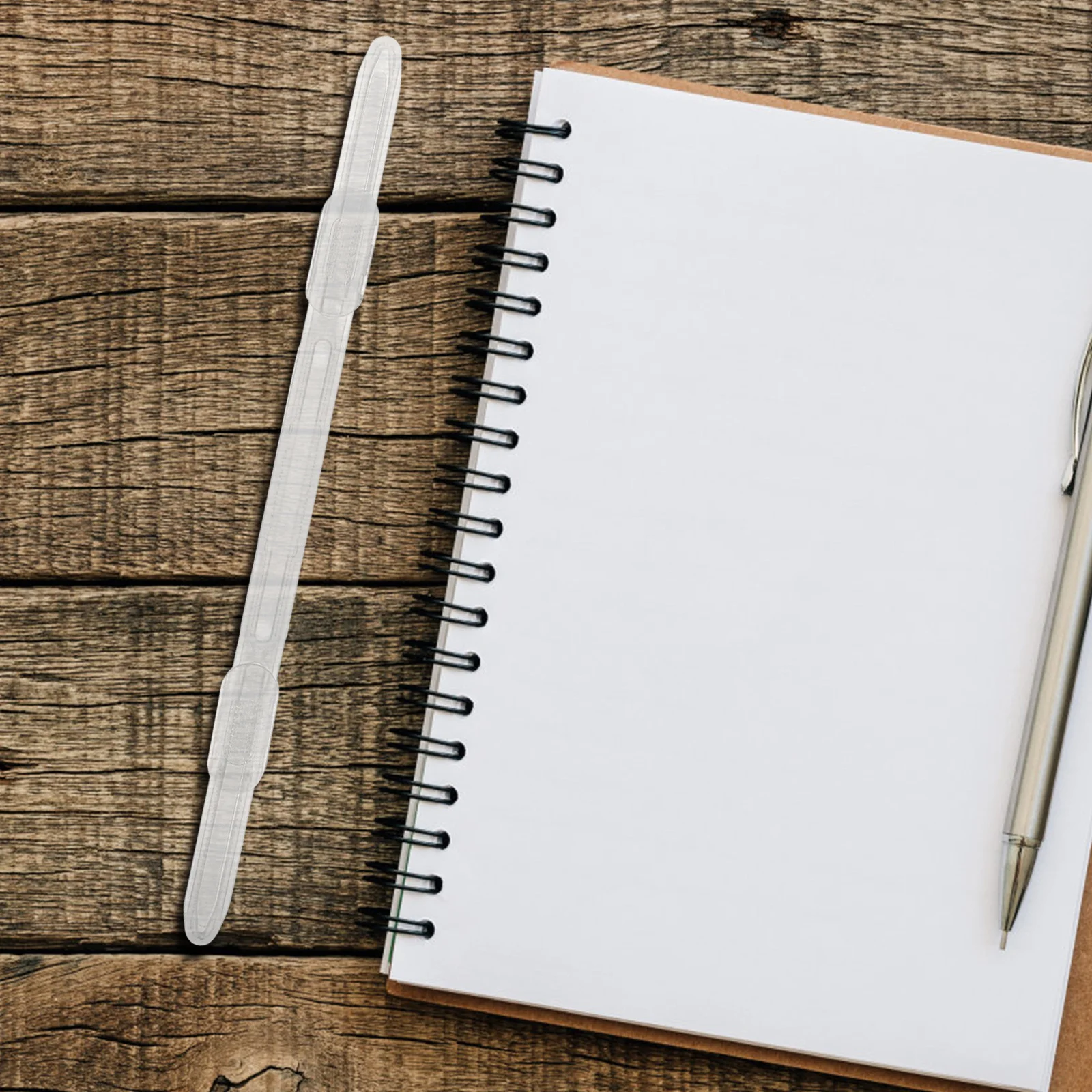 20Pcs Multifunctional Double Hole Clips Reliable Plastic Notebook Binder Inserts for Planner Folder Journal Binding Solutions