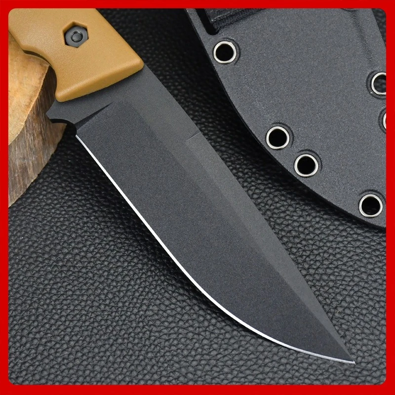 KB 7503 سكين شفرة مثبتة مع 9Cr13Mov شفرة ألياف النايلون مقبض التكتيكية الدفاع جيب EDC سكين تخييم صغير نزهة سكين
