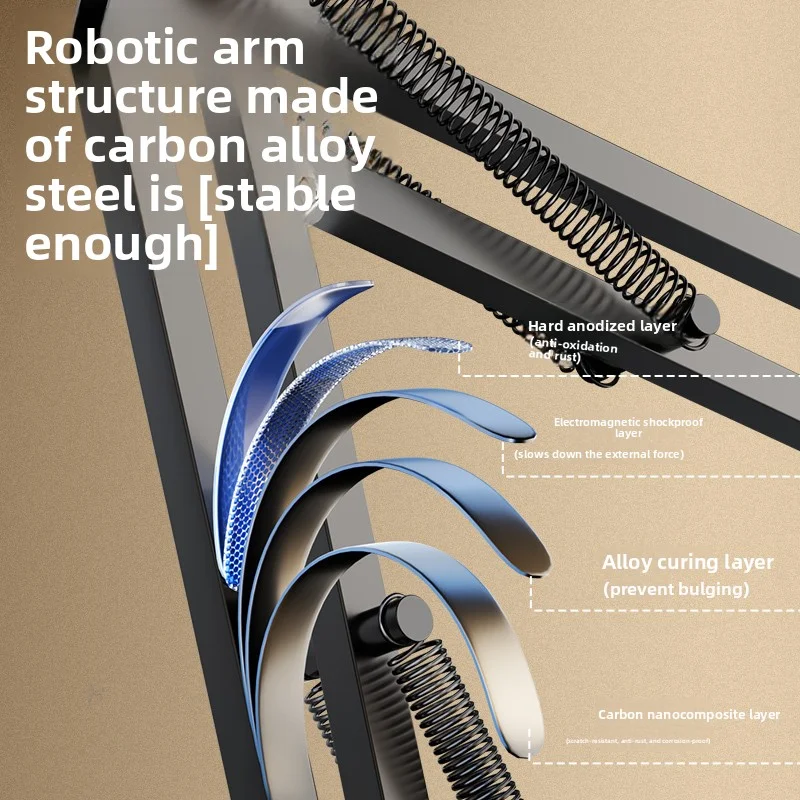 Desktop phone holder, lazy stand for tablets, rotatable and foldable phone stand, portable and rotatable