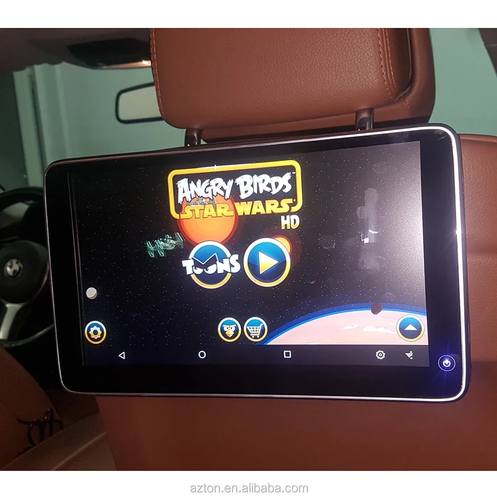 Latest UI Style Android 11.6 inch USB WiFi Phone Mirroring Car Headrest TV DVD Player for A1 Q2 A3 Q3 A4 A6 Q5 A8