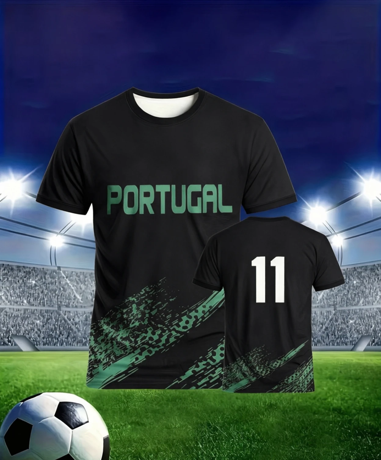 Men Fitness Sports Short Sleeve Jersey Polyester Material Digital Print Breathable Ball Uniform