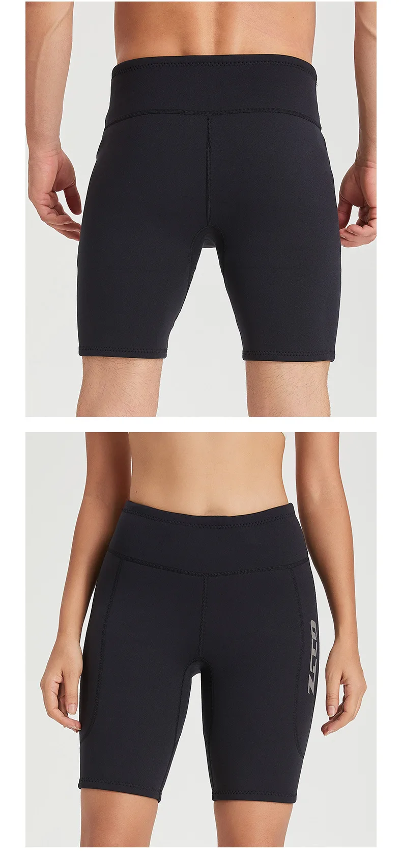 2mm Neopren Shorts Surf Hosen Tauchen Neoprenanzug Shorts Badehose Frauen Männer Hosen Für Schnorcheln Kajakfahren Driften Bootfahren – Detail 3