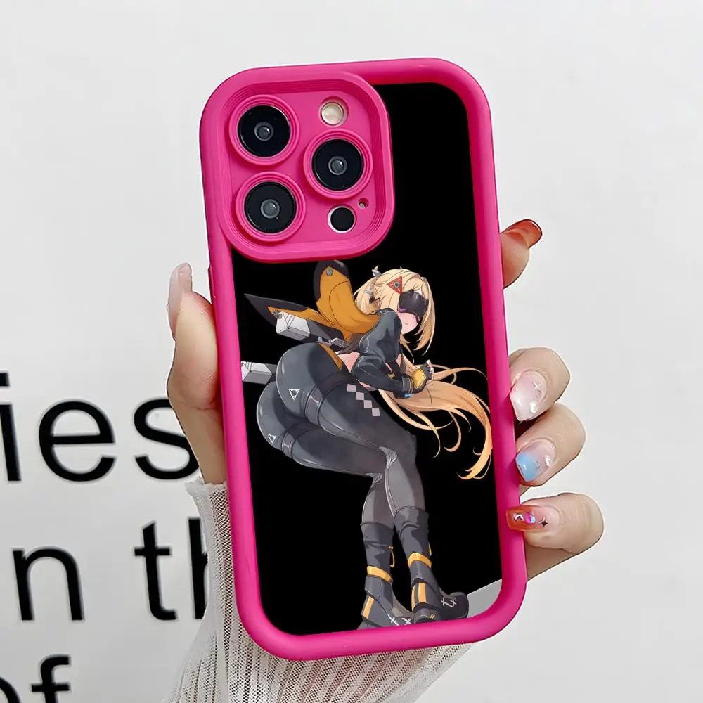 

ZZZ Trigger Phone Case for iPhone 17 16 15 14 13 12 11 Air Pro Max Plus Red Soft TPU Shockproof Cover