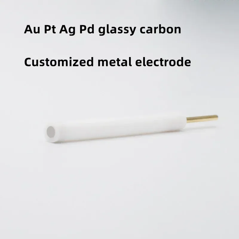 3mm Gold Platinum Silver Glass Carbon Copper Aluminum Nickel Zinc Tungsten Metal Disk Electrode