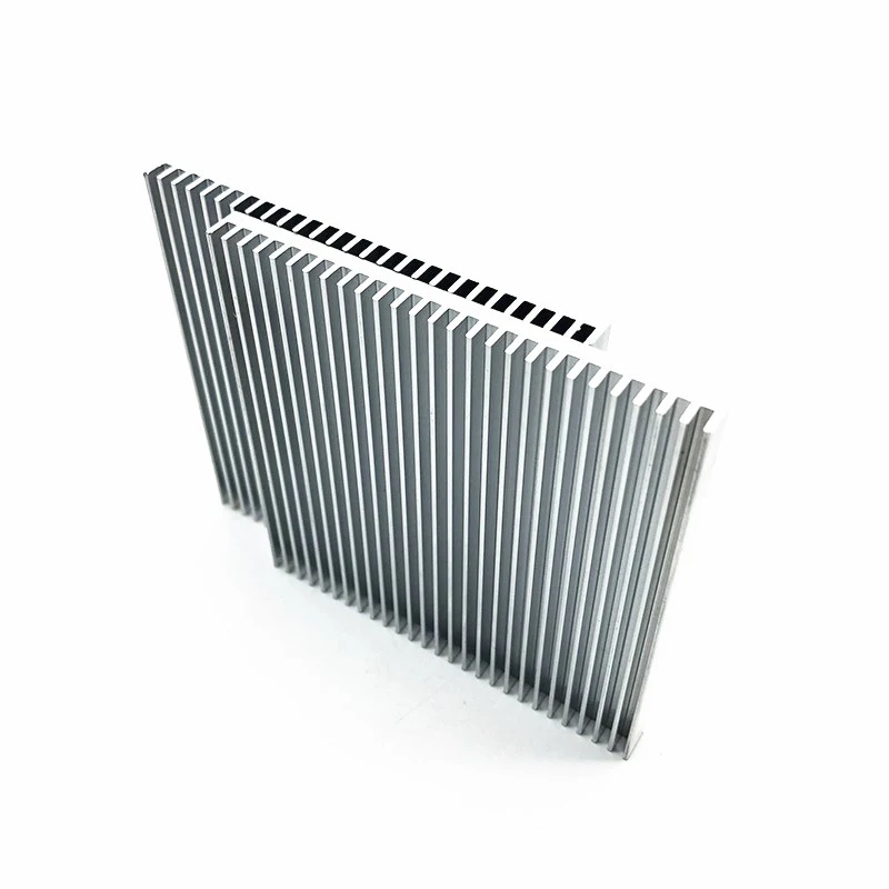 1 piece Silver 80x80x7mm Aluminum Heat Sink Radiator Heatsink for IC LED Cooling, Electronic Cooler, Chipset heat dissipation