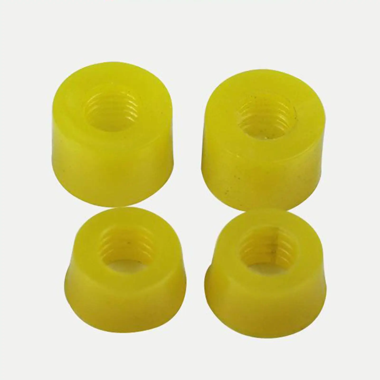 Shock Absorber Pads for Skateboard Trucks PU Material Cylindrical and Tapered Bushings Compatible with Fish Plate Longboard view 4