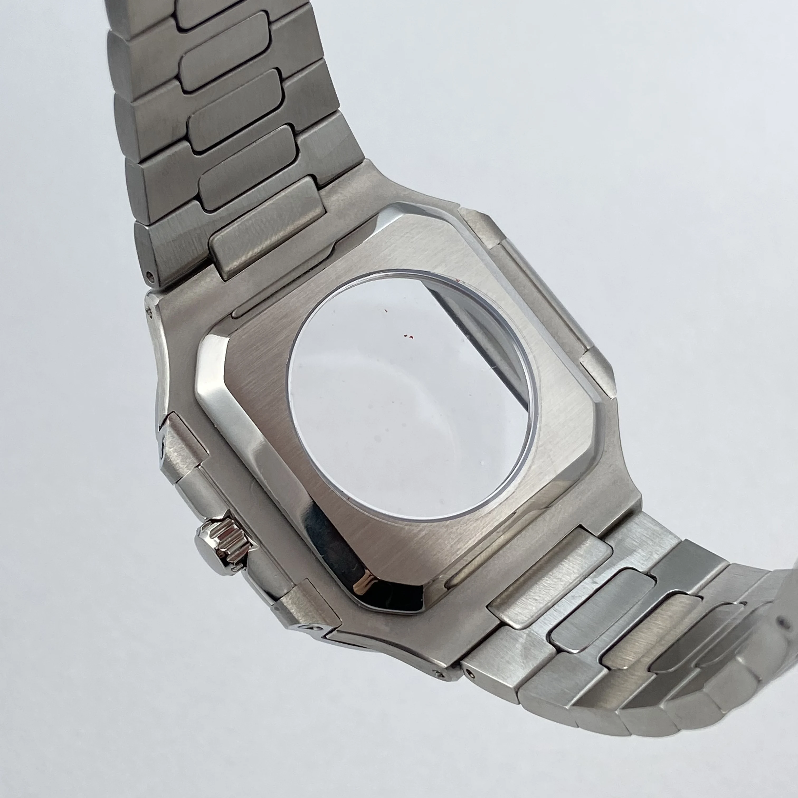 37.5mm Square Watch Case ﻿For PP CUBITUS Replacemet Parts For 29.5mm Dial For NH35/NH36 Accessories Movements