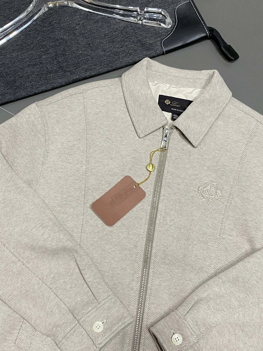 BLLIYOSS Casual Collar Jacket Men 2024 New High Quality Old Money Minimalist Soft Exquisite Size M-3XL Europe Italy high-end