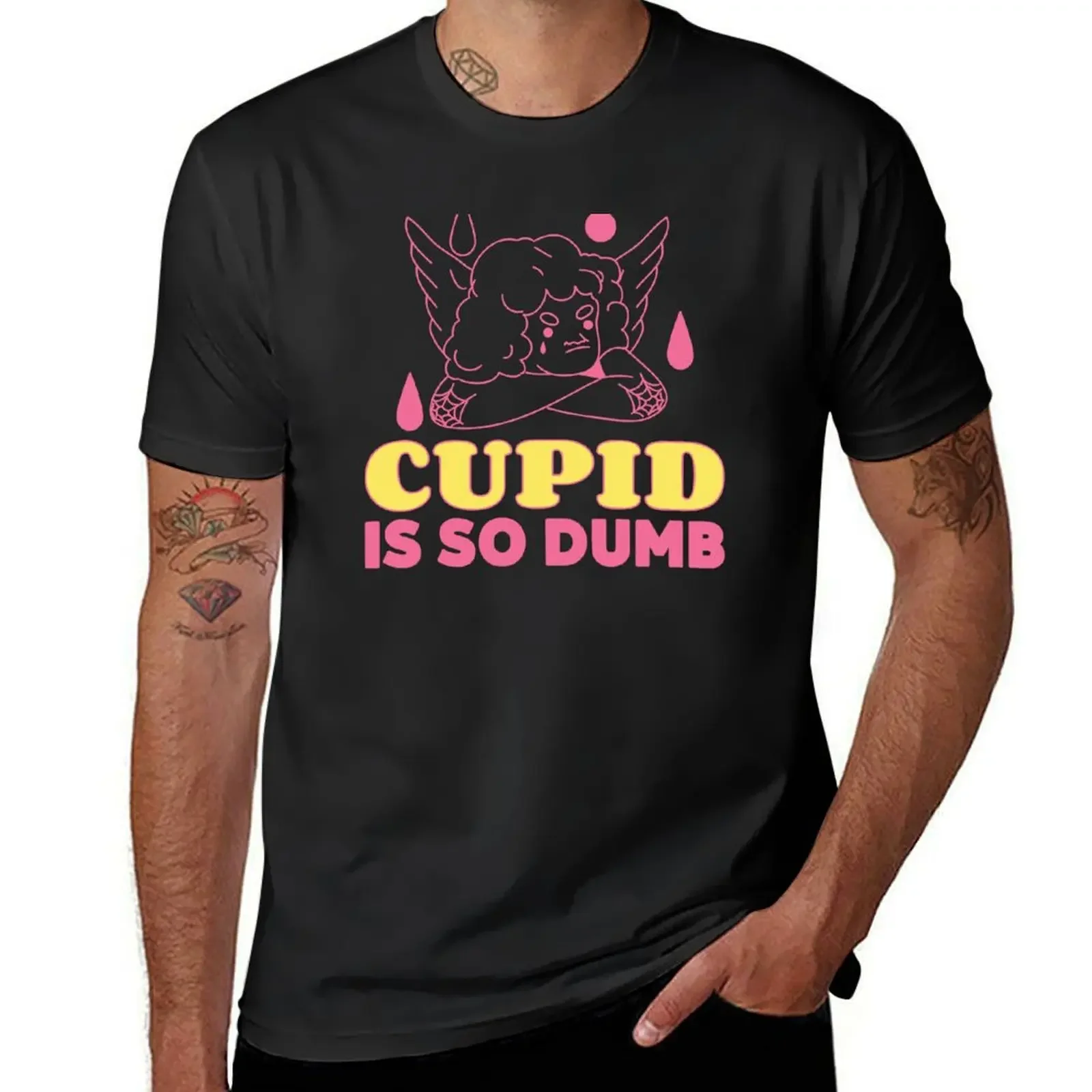 Fifty Fifty - Cupid is so Dumb Kpop Merch for Kpop fans Gift for Hunnies T-Shirt cheap stuff anime figures vintage men clothes